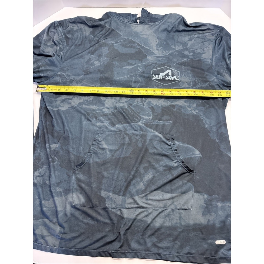 Surf Style Performance size XXL UPF 50 multicolor hoodie men's - Picture 9 of 11